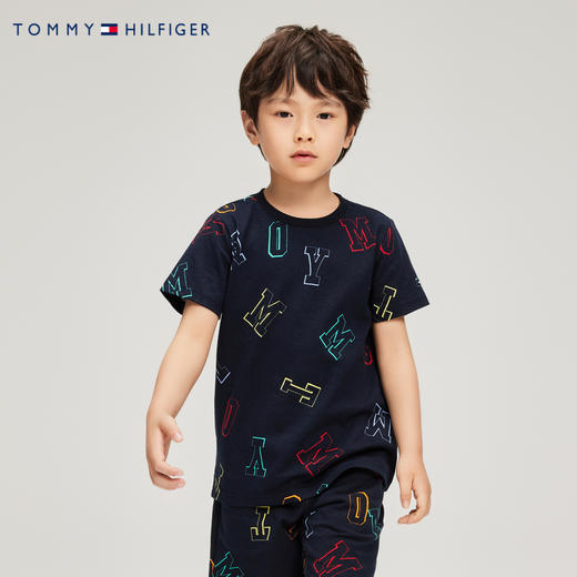 TOMMY 夏 大童小童 短袖T恤 THKB-SU-124 商品图0