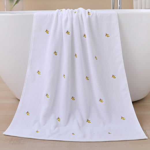 满绣牛油果全棉浴巾网红浴巾纯棉成人加大柔软吸水 商品图8