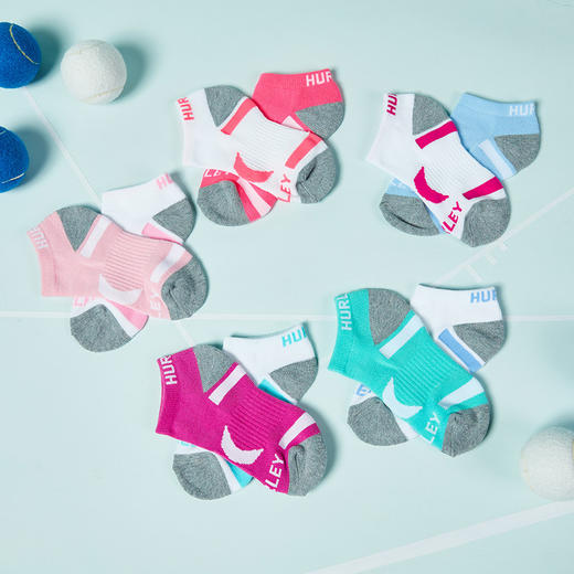 HURLEY 春 大童小童婴童 短袜 H0163-E69 商品图1