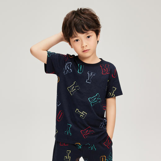 TOMMY 夏 大童小童 短袖T恤 THKB-SU-124 商品图3