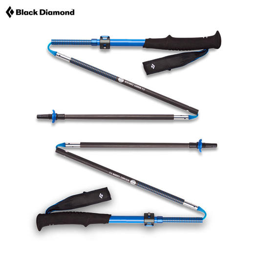 黑钻 Black Diamond/BD 越野跑轻量碳纤维素可折叠登山杖 112537 112539 商品图4
