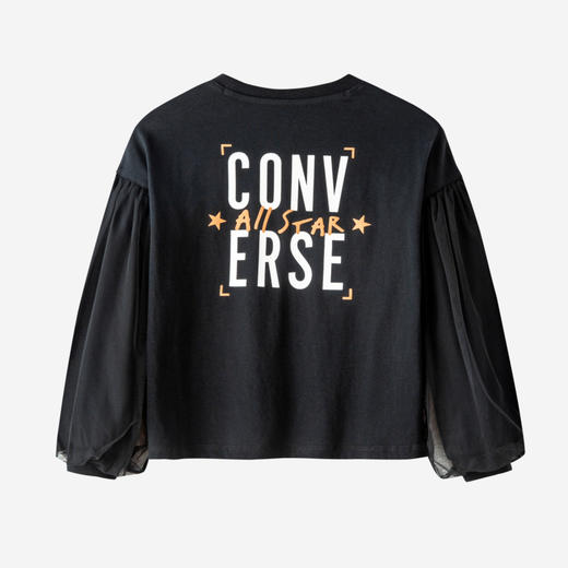 CONVERSE 秋 大童小童 长袖T恤 CNVG-LK-C991 商品图1