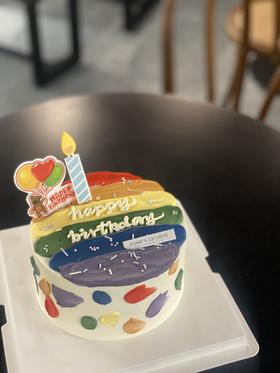 ins风简约奶油蛋糕