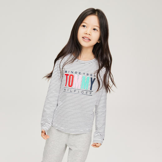TOMMY 秋 大童小童 长袖T恤 THG-TL-22A537 商品图3