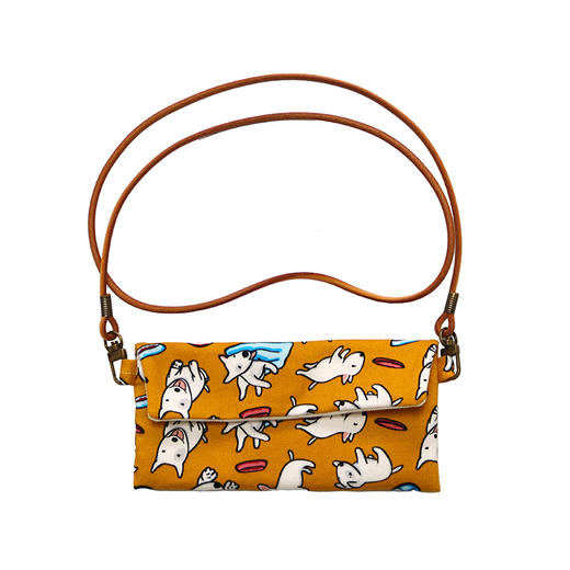 HUJI祤集Comfy斜挎包插画小狗小狗 商品图1