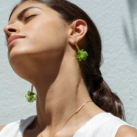 订购6周到｜Annele-Apple Cider-微醺苹果酒 耳环［芬兰设计师］