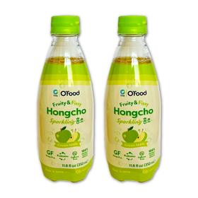 【捆绑】清净园 青苹果红醋碳酸饮料350ml*2