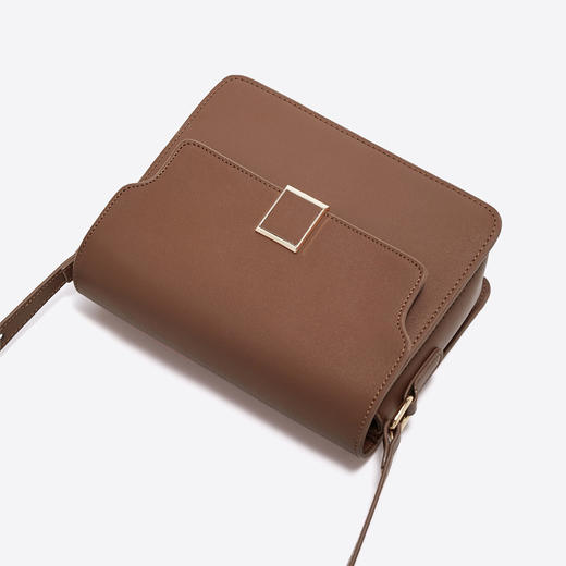 Safiya/索菲娅牛皮2022新款小方包单肩包包女式斜挎包女包 SF997009Y 商品图9