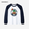 CONVERSE 秋 大童小童 长袖T恤 CNVB-LS-D212 商品缩略图0