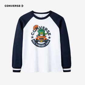 CONVERSE 秋 大童小童 长袖T恤 CNVB-LS-D212
