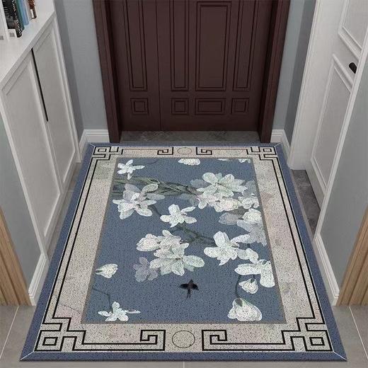 新中式PVC丝圈地垫门垫入户玄关地毯蹭土脚垫防滑可水洗 商品图6