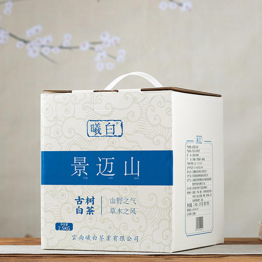 曦白云南白茶【景迈古树白茶】一饼357克2022年 商品图6