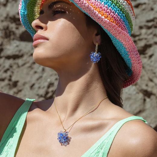 订购6周到｜Annele-Ocean Eyes-蔚蓝海洋 耳环［芬兰设计师］ 商品图7