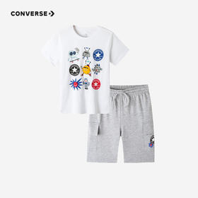 CONVERSE 匡威  夏 大童小童 上下套装 CNVB-KS-C248