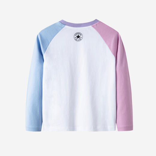 CONVERSE 秋 大童小童婴童 长袖T恤 CNVG-AG-D017 商品图1