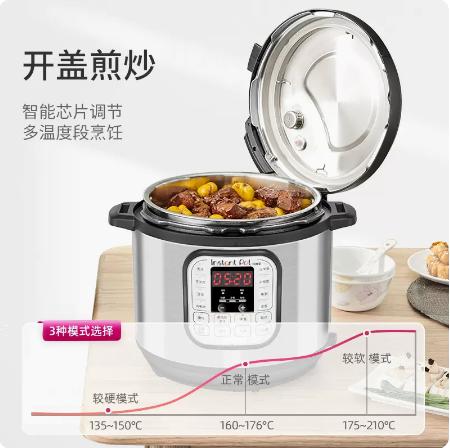Instant Pot康宁家用智能大容量多功能高压锅电饭煲电压力锅新款 商品图3