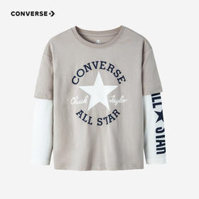 CONVERSE 秋 大童 小童 婴童 长袖T恤 CNVN-LK-D084