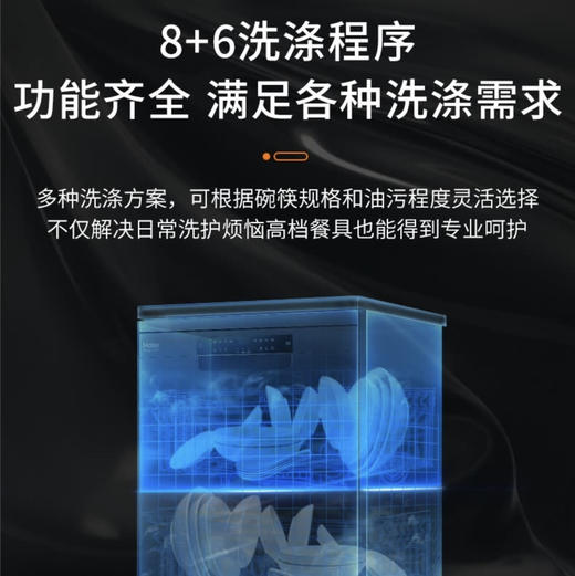 海尔（Haier）洗碗机 EYW13028BKTU1消毒型 商品图9