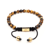 订购7周到｜Nialaya-Tiger Eye-男士 虎眼石 金珠 手链［美国设计师］ 商品缩略图1