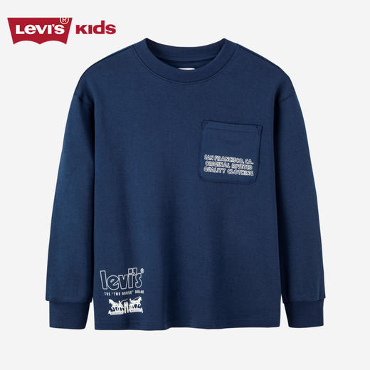 LEVIS 冬 大童  小童 长袖T恤 LVB-LK-F984 商品图0