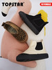 TOPSTAR官方儿童马丁靴女童短靴帆布鞋男童靴子幼儿园小白鞋秋冬1229 商品缩略图1