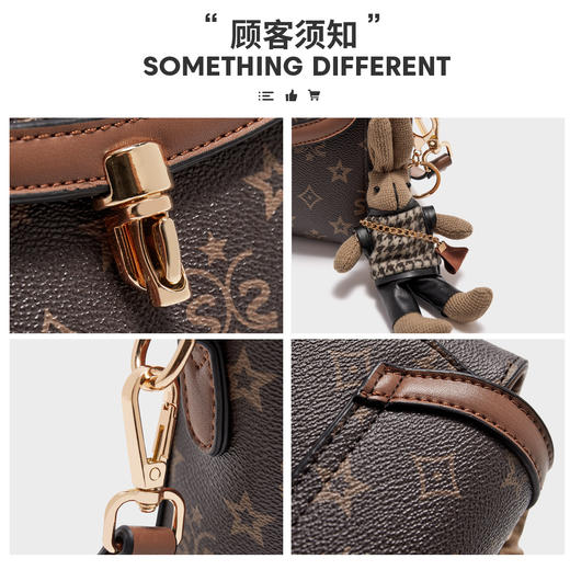 【预热双12】Safiya/索菲娅2022新款印花手机包时尚单肩包包女式斜挎包女包 SF9151022Y 商品图5