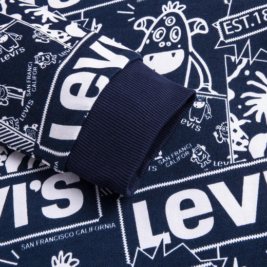 LEVIS 秋 大童 小童 婴童 卫衣 LVB-FW-G140 商品图3