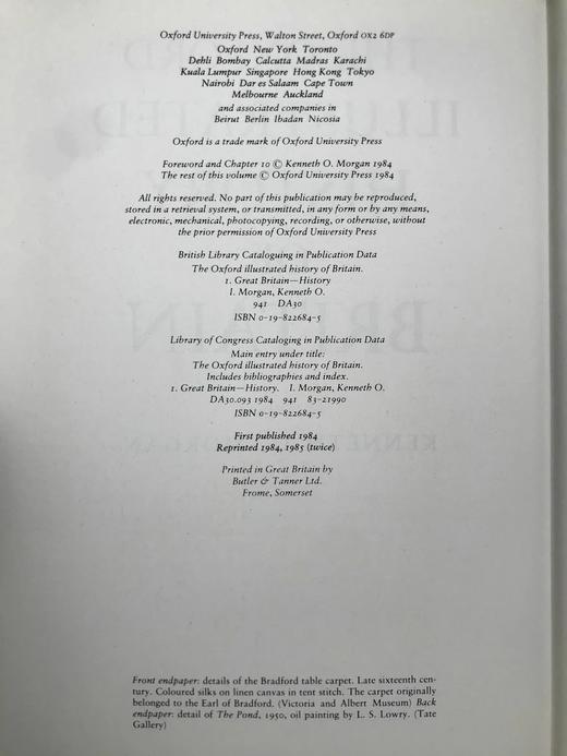 牛津英国图史（1985再版） 数百幅插图 精装16开 商品图4