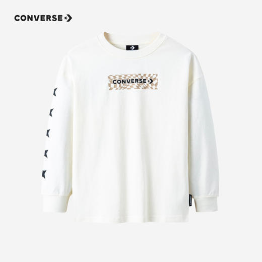 CONVERSE 秋 大童 小童 长袖T恤 CNVN-LS-D086 商品图0