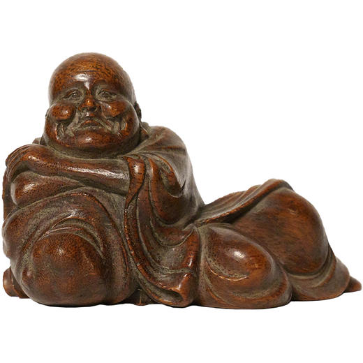 清 竹雕罗汉人物摆件 商品图5