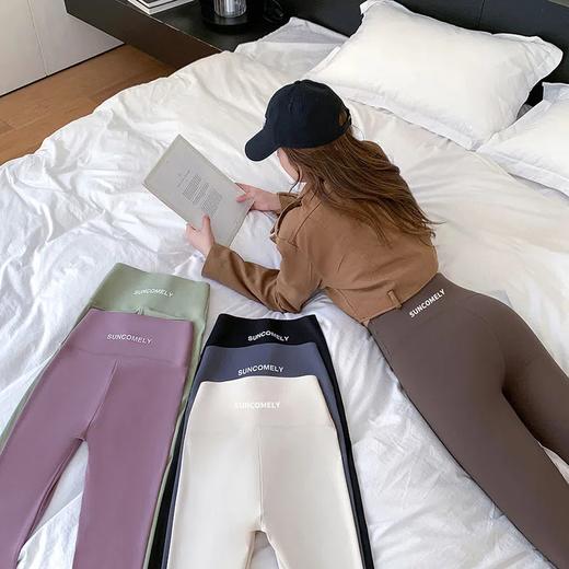 【爆款超低价预售 急单慎拍】秋冬鲨鱼裤打底裤女外穿弹力高腰收腹提臀瘦腿春秋芭比裤健身瑜伽 商品图0