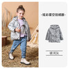 【断码清仓】i-baby儿童恒温羽绒服 白鹅绒时尚星空压印连帽保暖外套E1210396 商品缩略图8