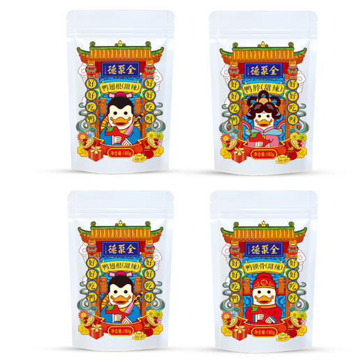 聚馋鸭休食礼盒 商品图4