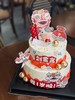 红红火火舞狮摆件翻糖奶油蛋糕 商品缩略图0