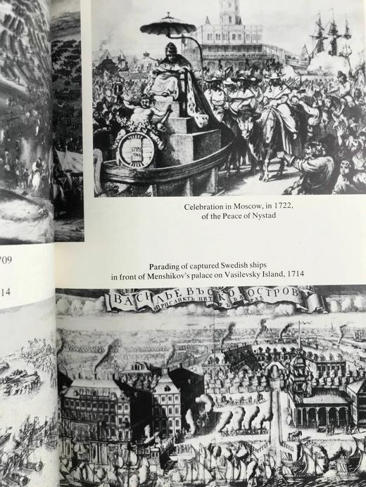 普利策历史奖得主，罗伯特·K·马西 《彼得大帝传》 数十幅插图 精装18开 商品图12