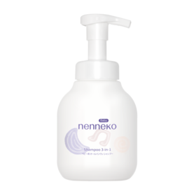 【NENNEKO/霓奈可】婴儿泡沫洗发沐浴露洁面多效三合一 300ml