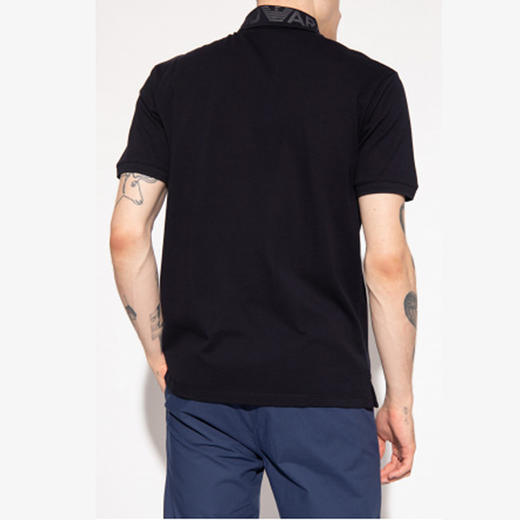 EMPORIO ARMANI 阿玛尼 男士短袖T恤 深蓝 6L1F93 1JTKZ 0920 商品图2