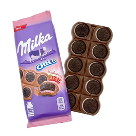【爆款超低价预售 急单慎拍】进口俄罗斯德国Milka妙卡榛仁奥利奥饼干夹心牛奶蜂窝空气巧克力