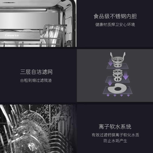 卡萨帝（Casarte）洗碗机 CWY15-B29CU1 商品图11