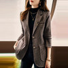 名媛气质，千鸟格小西装外套新款复古西服上衣TYL9654 商品缩略图1