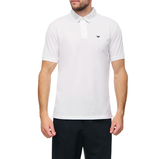 EMPORIO ARMANI 阿玛尼 男士短袖T恤 白色 6L1F93 1JTKZ 0100 商品图0