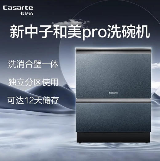 卡萨帝（Casarte）洗碗机 CWCX10-B29U1 中子和美 商品图0