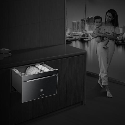 卡萨帝（Casarte）洗碗机 CWC8-B07BK 锆石黑 商品图6