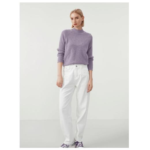 3楼珍贝半高领插肩女衫 商品图0