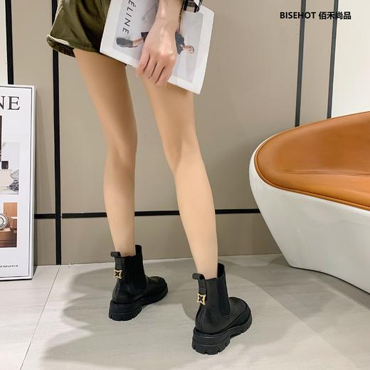 新品牛皮百搭舒适一脚蹬马丁靴846B25508（W） 商品图7