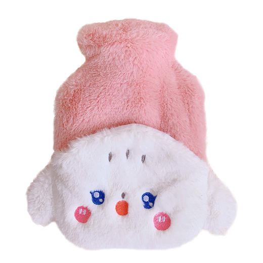 【超可爱！毛绒热水袋】卡通毛绒热水袋 注水暖水袋热敷 便携可爱可拆暖水袋暖手宝 商品图4