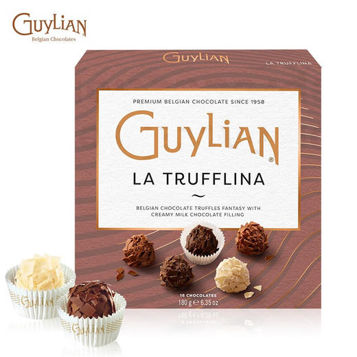 比利时吉利莲松露形代可可脂巧克力180g/040367 舌尖上的轻奢享受 商品图3