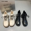 新品冬季薄绒百搭舒适马丁靴798B25511（W） 商品缩略图0