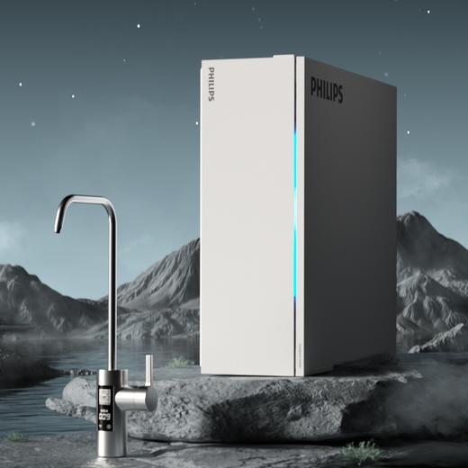 飞利浦（PHILIPS）新升级1000G大通量水通道蛋白净化富锶矿化净水器U22 AUT8010 商品图0