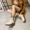 新品冬季加绒舒适百搭厚底马丁靴798B25559 商品缩略图4